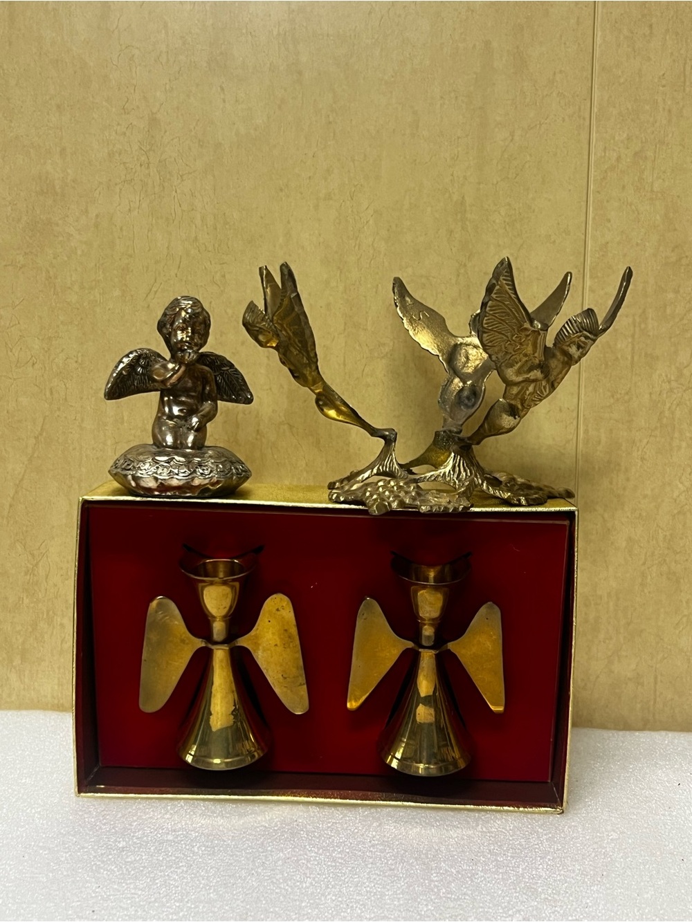 Vintage Angel Candle Holders figurines
